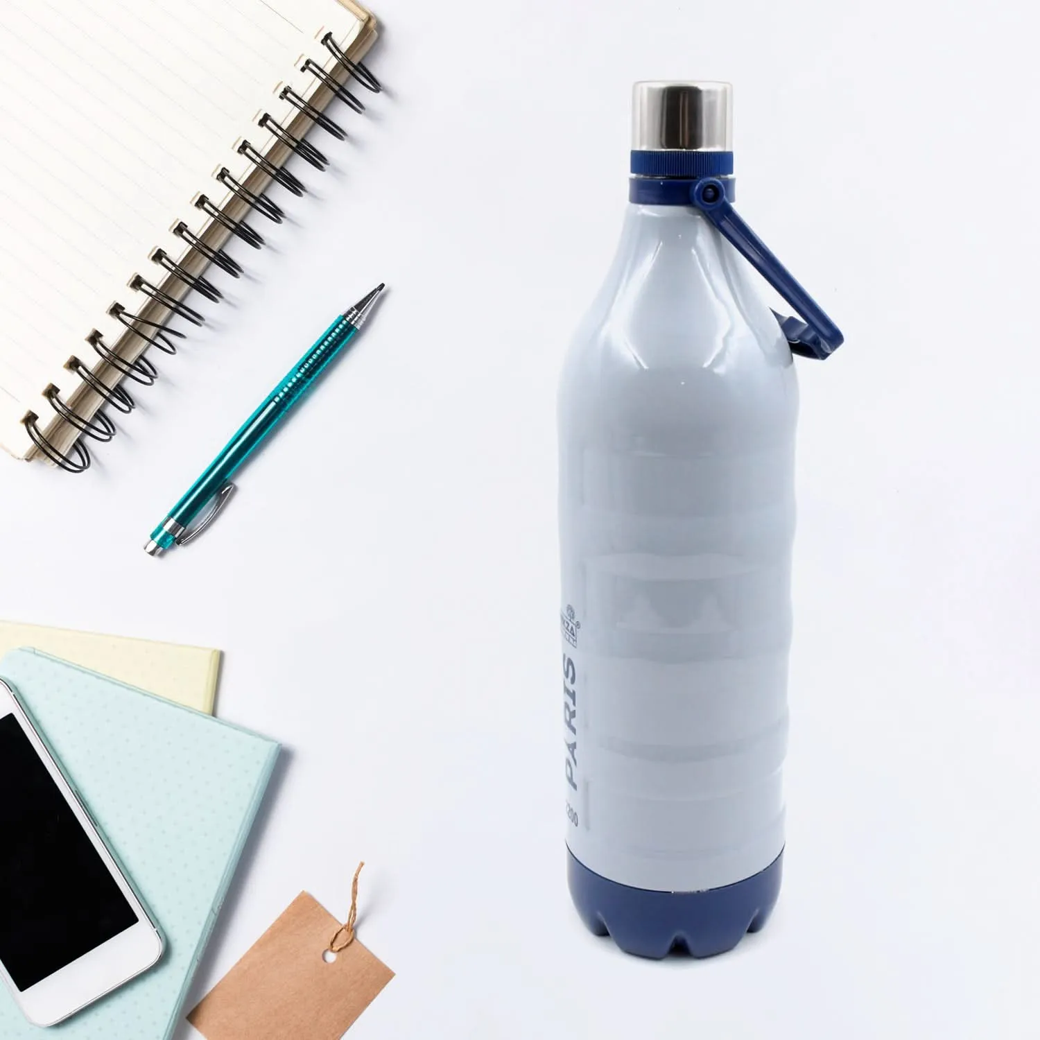 Plastic Sports Insulated Water Bottle with Handle – BPA-Free, Leak-Proof (1500ml & 2200ml)