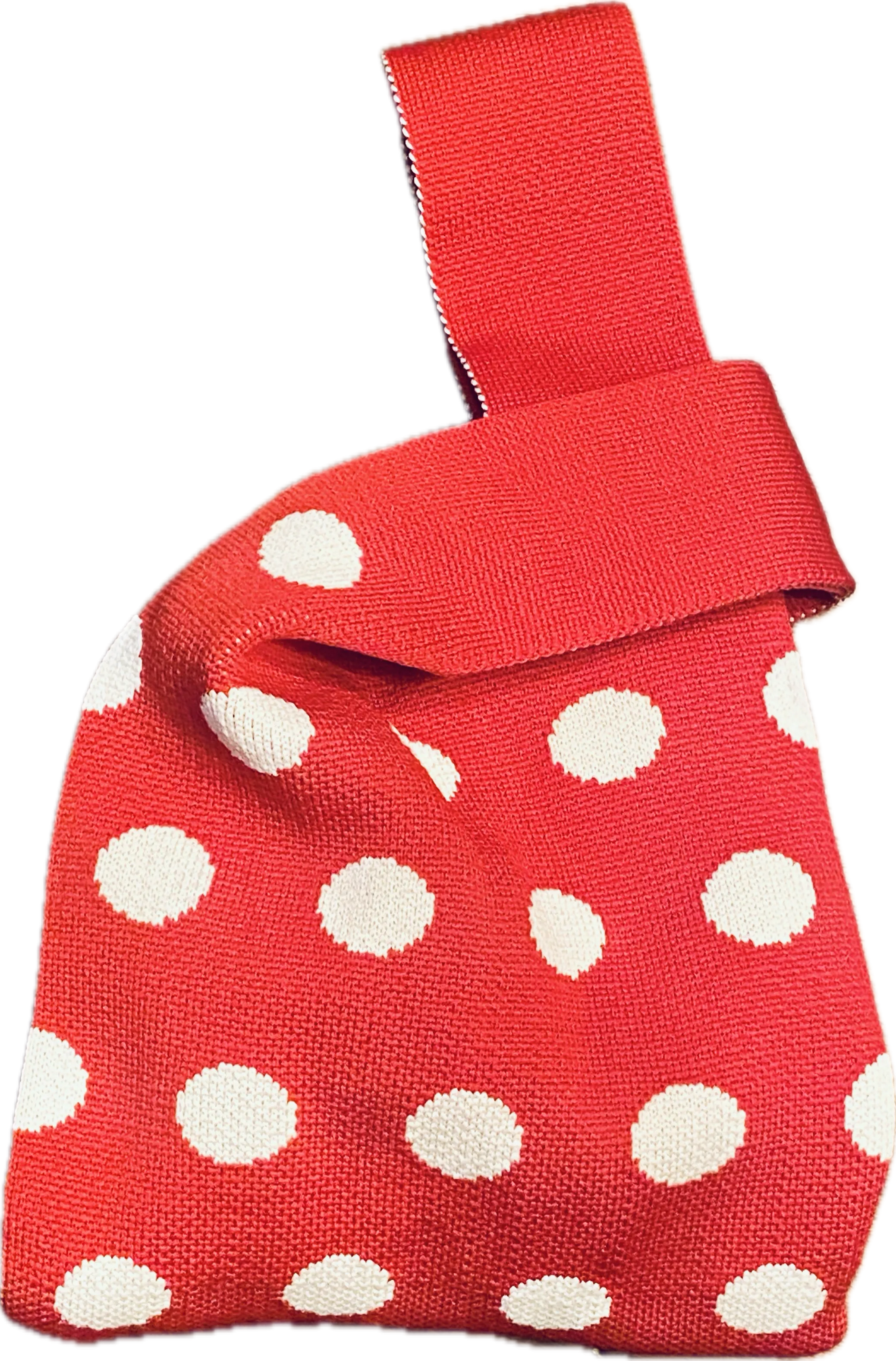 Polka Dot Tote/Handbag/Wristlet/Purse