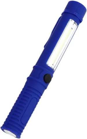 POPETPOP Utility Light Cob Led Inspection Flashlight Blue Light Flashlight Compact for Auto Repair Home and Emergencies