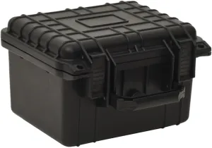 Portable Flight Case for Secure Travel, Shock-Resistant Design, Water Protective, Compact Size 10.6"x9.8"x7.1"