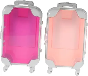 Portable Makeup Case False Eyelashes Suitcase Travel Cosmetic Bag Makeup Case
