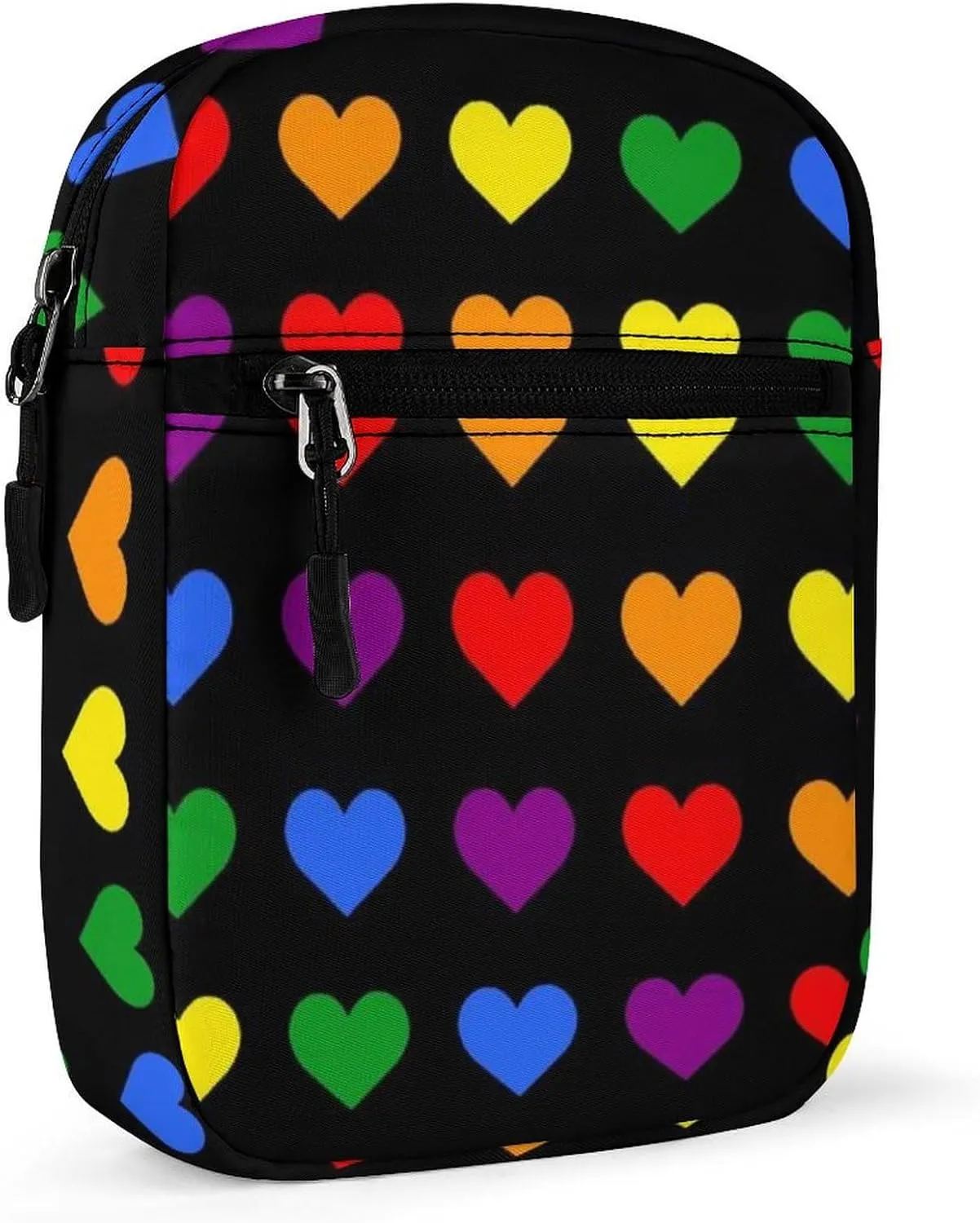 Portable Small Crossbody Bag for Women Men, Casual Mini Cell-phone Pouch Travel Shoulder Bag