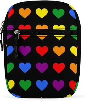 Portable Small Crossbody Bag for Women Men, Casual Mini Cell-phone Pouch Travel Shoulder Bag