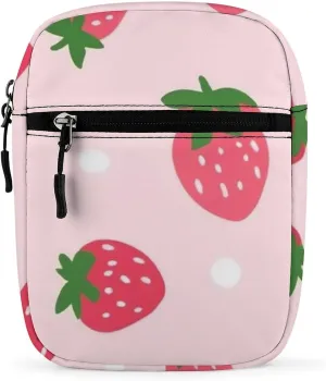 Portable Small Crossbody Bag for Women Men, Casual Mini Cell-phone Pouch Travel Shoulder Bag