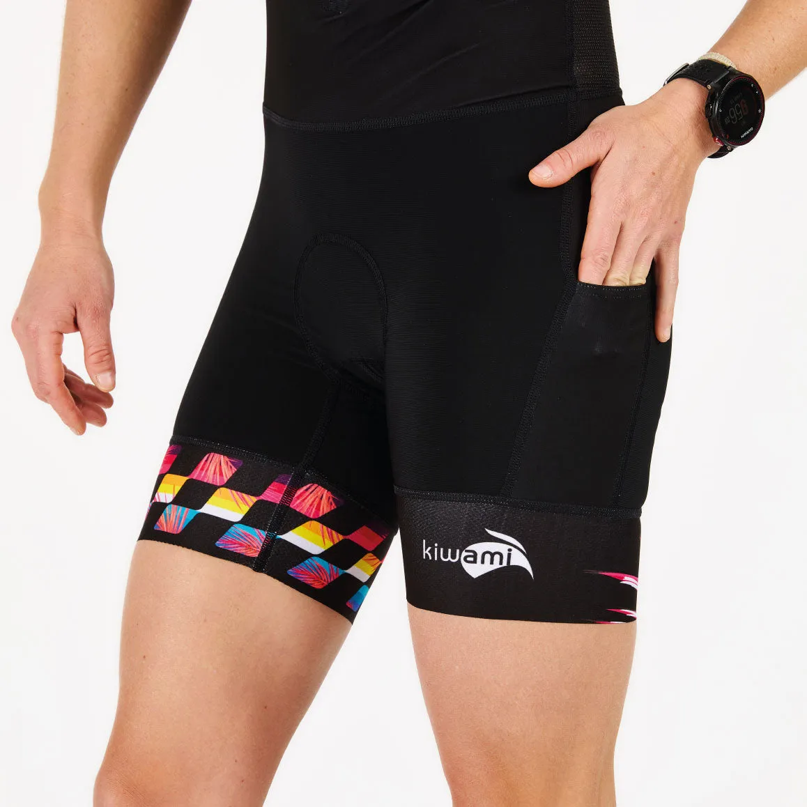 PRIMA 2 LD AERO WOMEN'S FINISHER BLACK TRISUIT