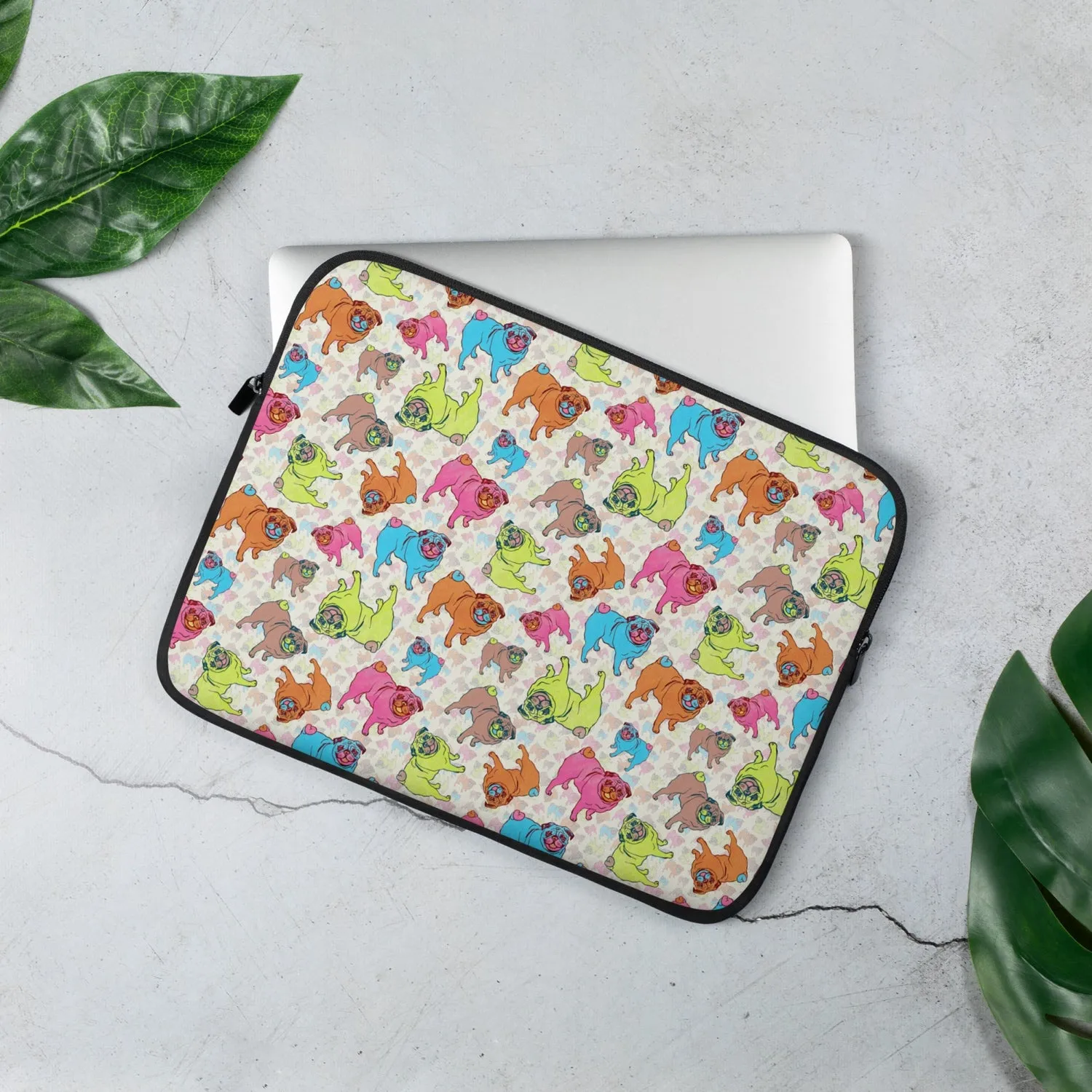 Pugalicious Laptop Sleeve