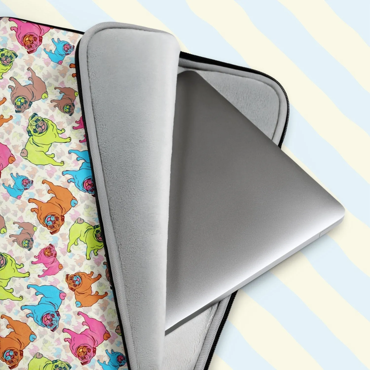 Pugalicious Laptop Sleeve
