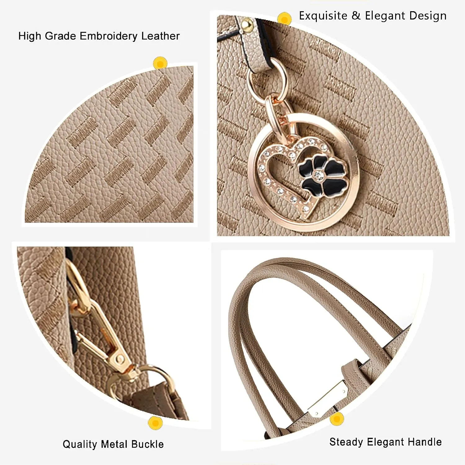 Purses and Handbags for Women Shoulder Tote Bags Top Handle Satchel
