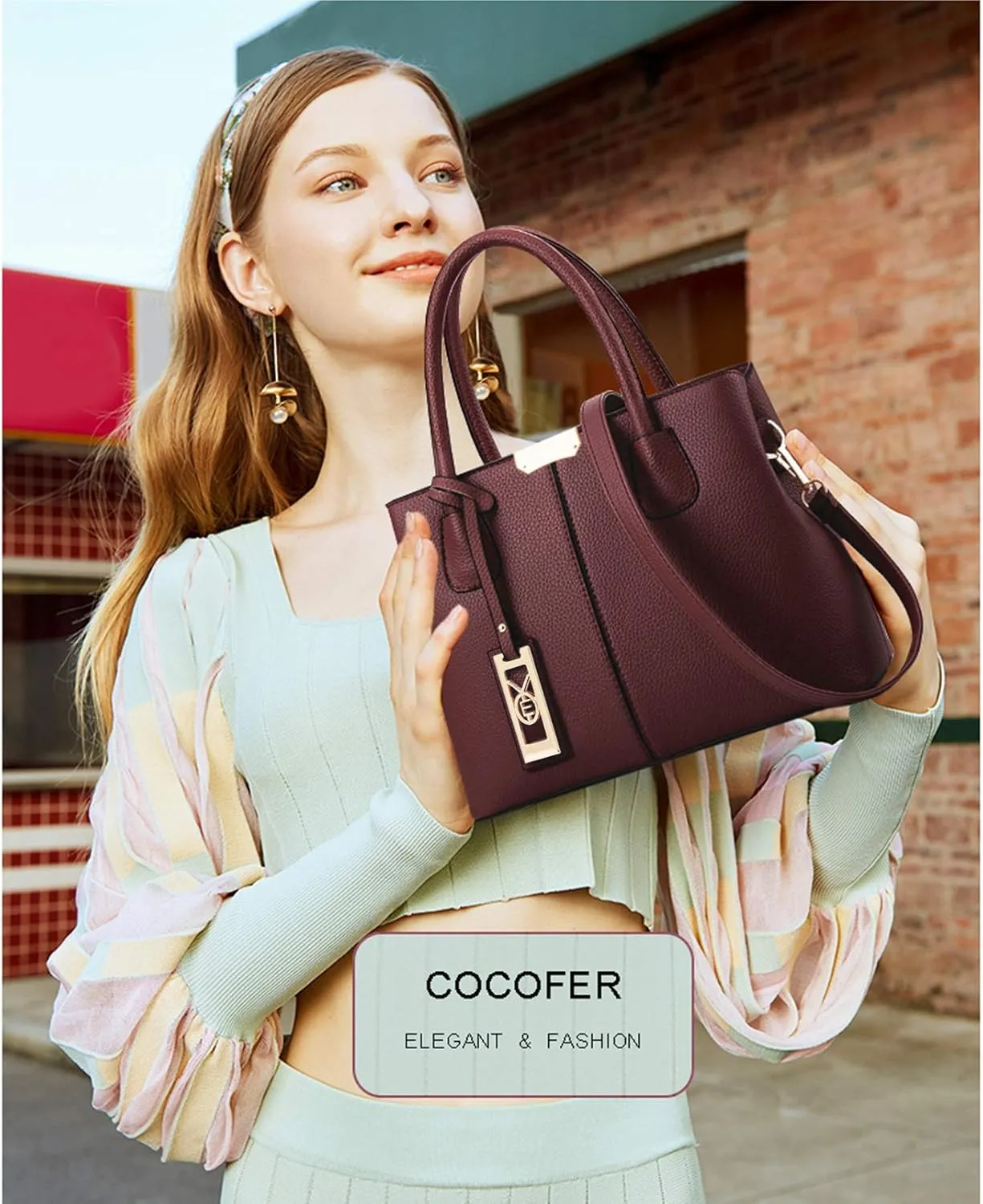 Purses and Handbags for Women Shoulder Tote Bags Top Handle Satchel