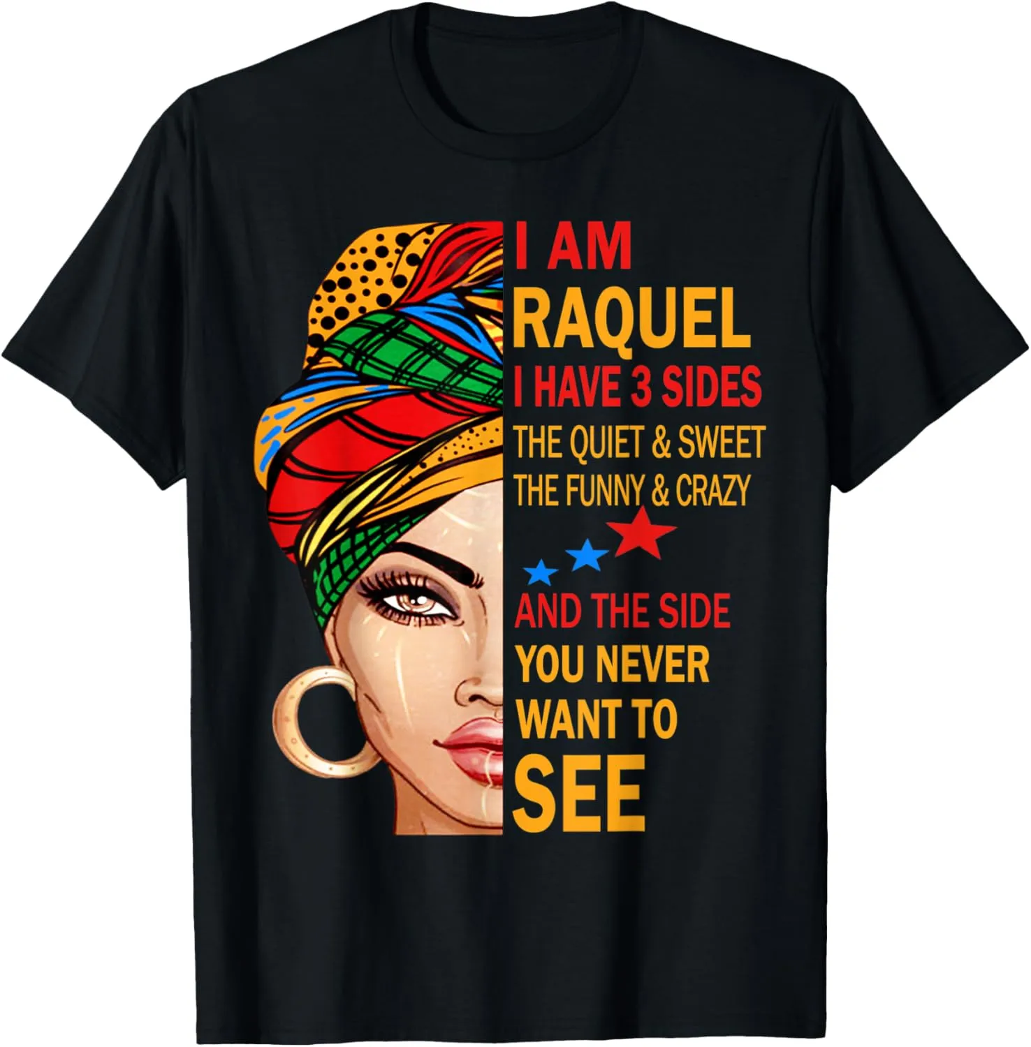 RAQUEL name surname family last first name RAQUEL T-Shirt