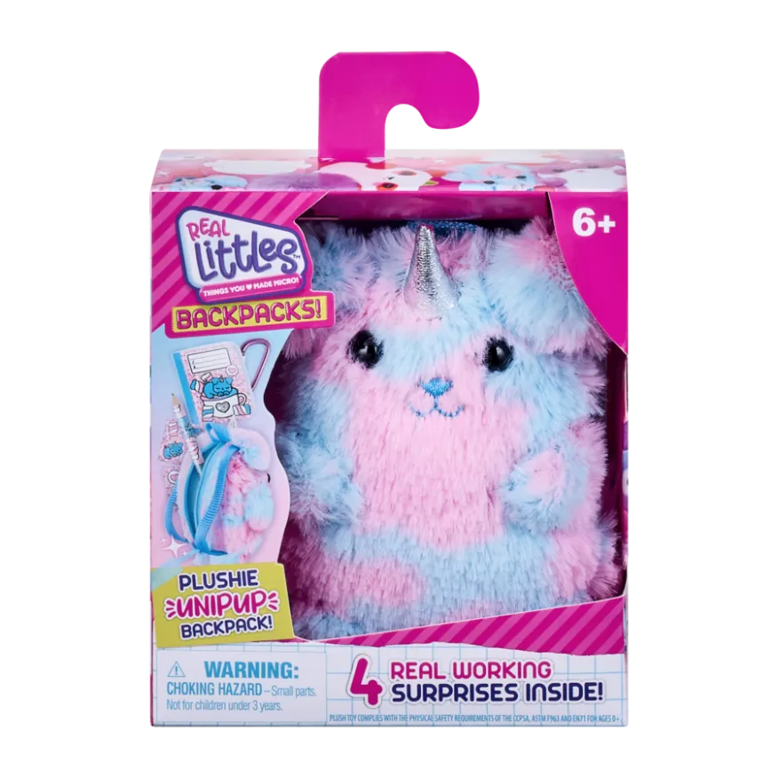 Real Littles Series 7 Plushie Pet Backpack Single Pack