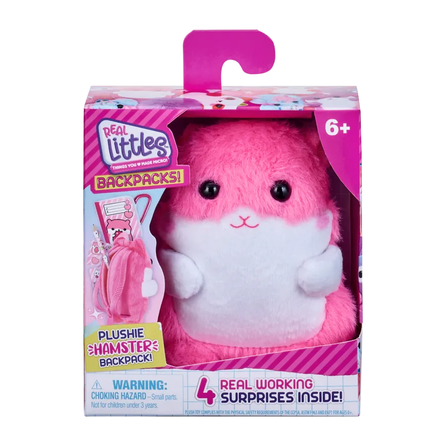 Real Littles Series 7 Plushie Pet Backpack Single Pack