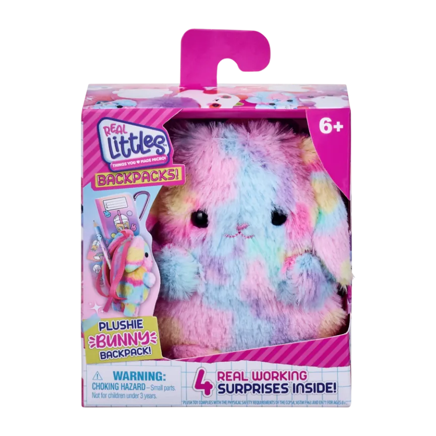 Real Littles Series 7 Plushie Pet Backpack Single Pack