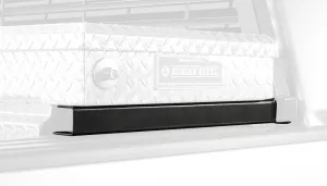 RealTruck Backrack Hardware Kit for use w/ 21" Toolbox, Black, No Drill | 30327TB | Fits 2005-2022 Toyota Tacoma