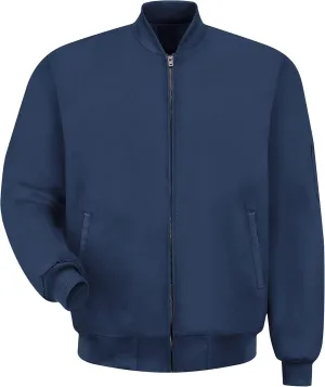 Red Kap Men's Navy Solid Team Jacket