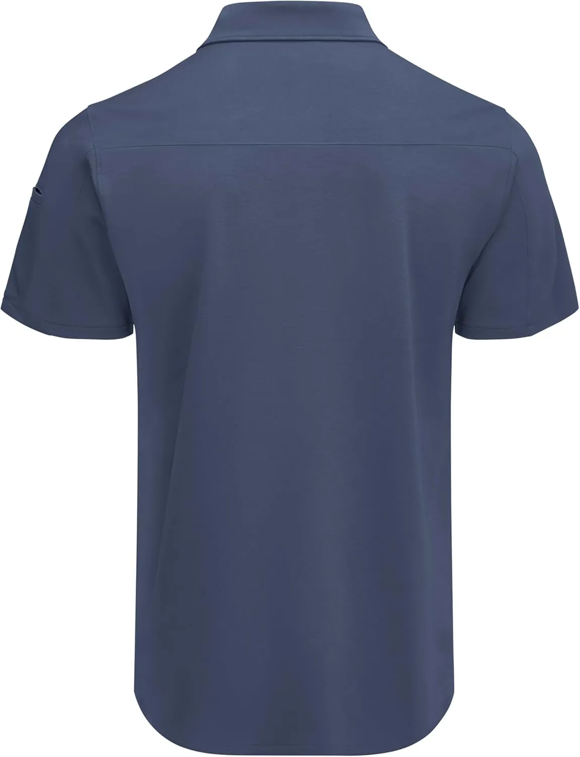 Red Kap Men's Snap Front Jersey Short Sleeve Work Shirt