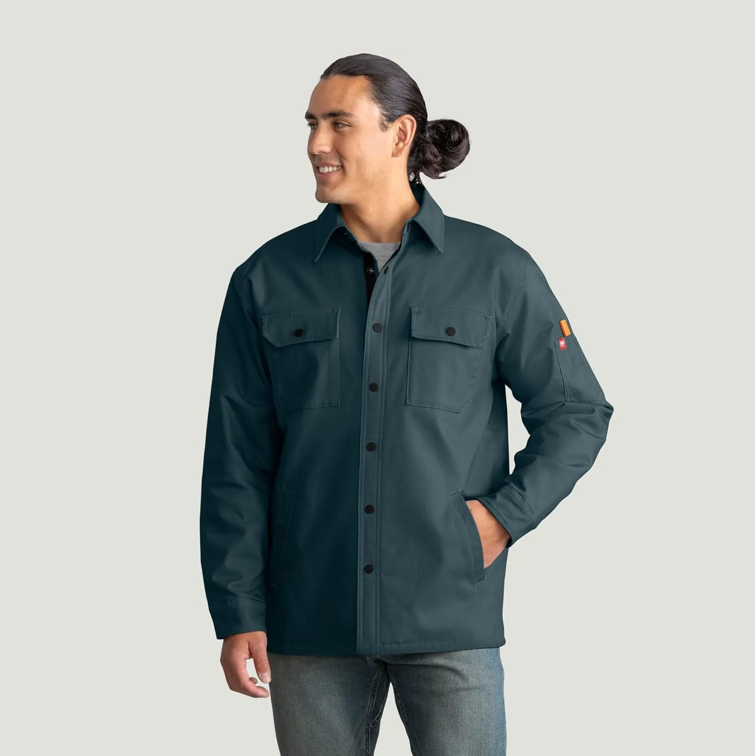Red Kap Men's Water Repellent Shirt Jacket