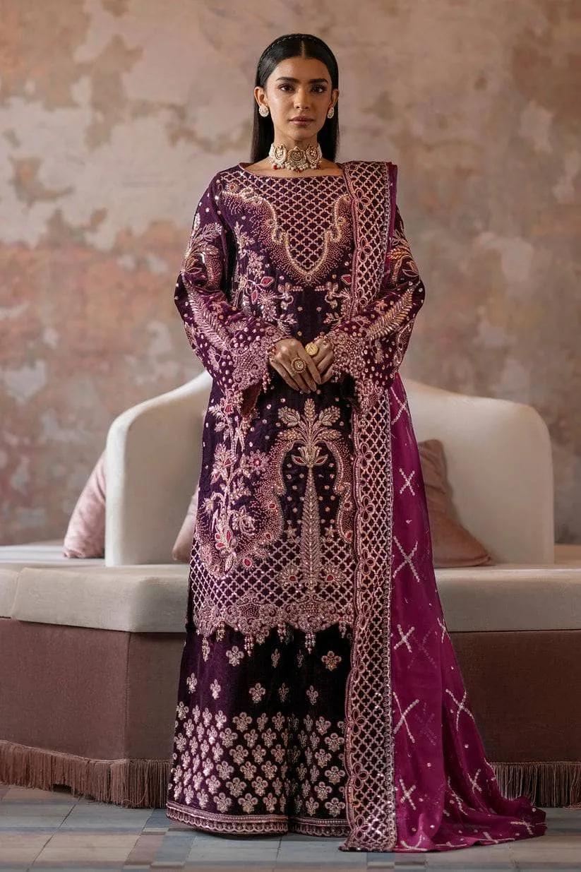 Restocked/Emaan Adeel Velvet 24/Anika