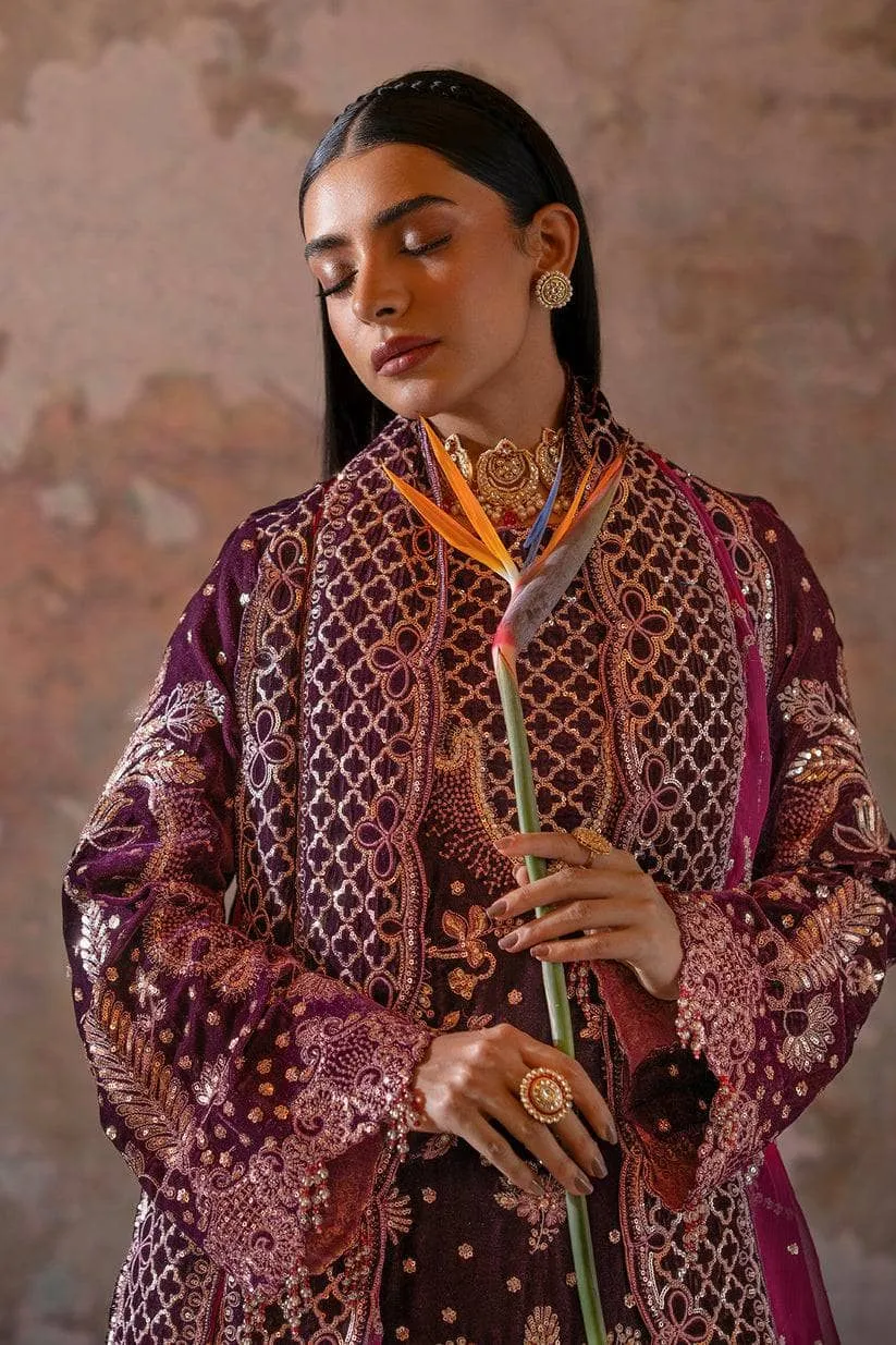 Restocked/Emaan Adeel Velvet 24/Anika
