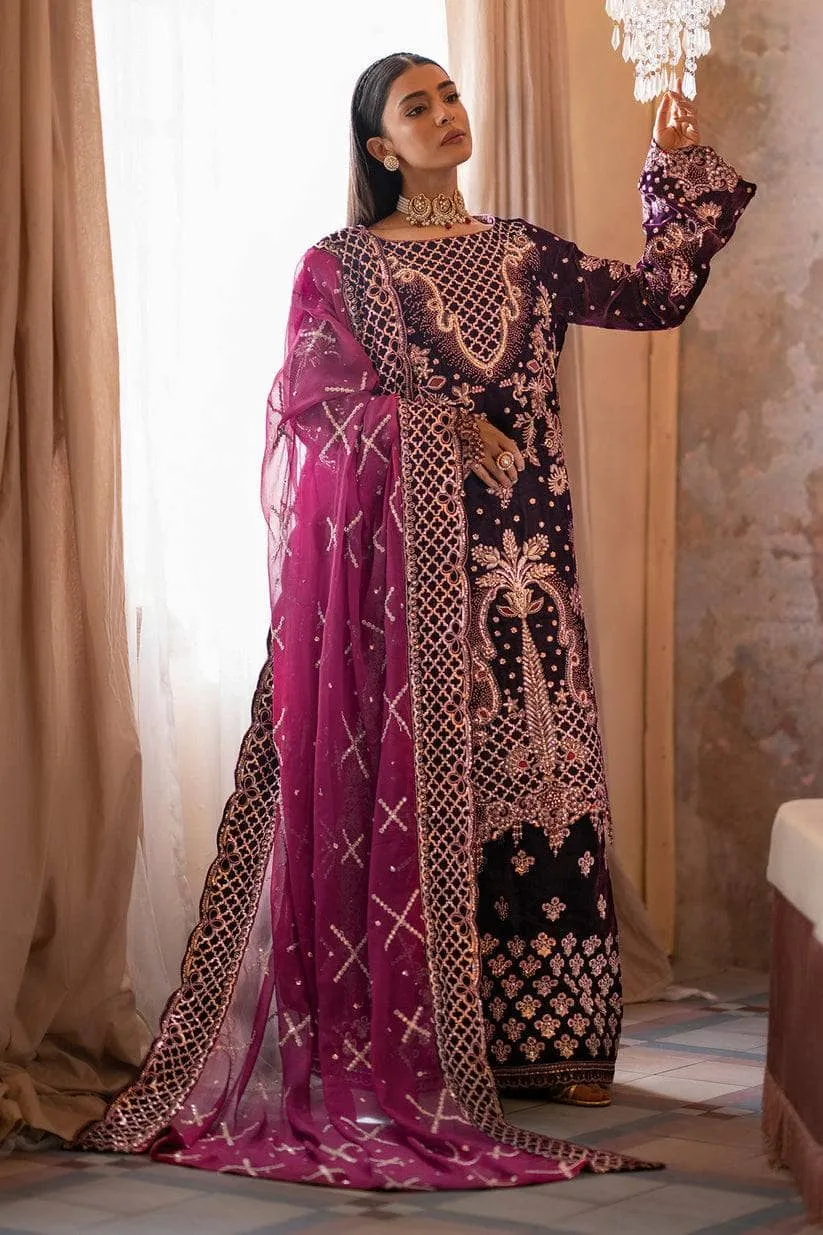 Restocked/Emaan Adeel Velvet 24/Anika