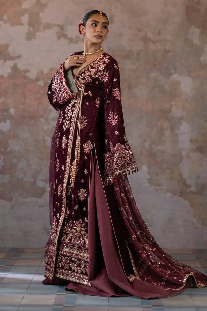 Restocked/Emaan Adeel Velvet 24/Tanish