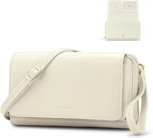 RONSIN Crossbody Bag for Women Wristlet Wallets with RFID Card Small Clutch Purses for Party Prom