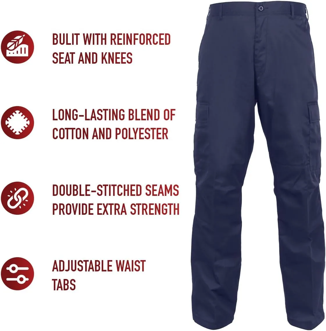 Rothco Relaxed Fit Zipper Fly BDU Pants