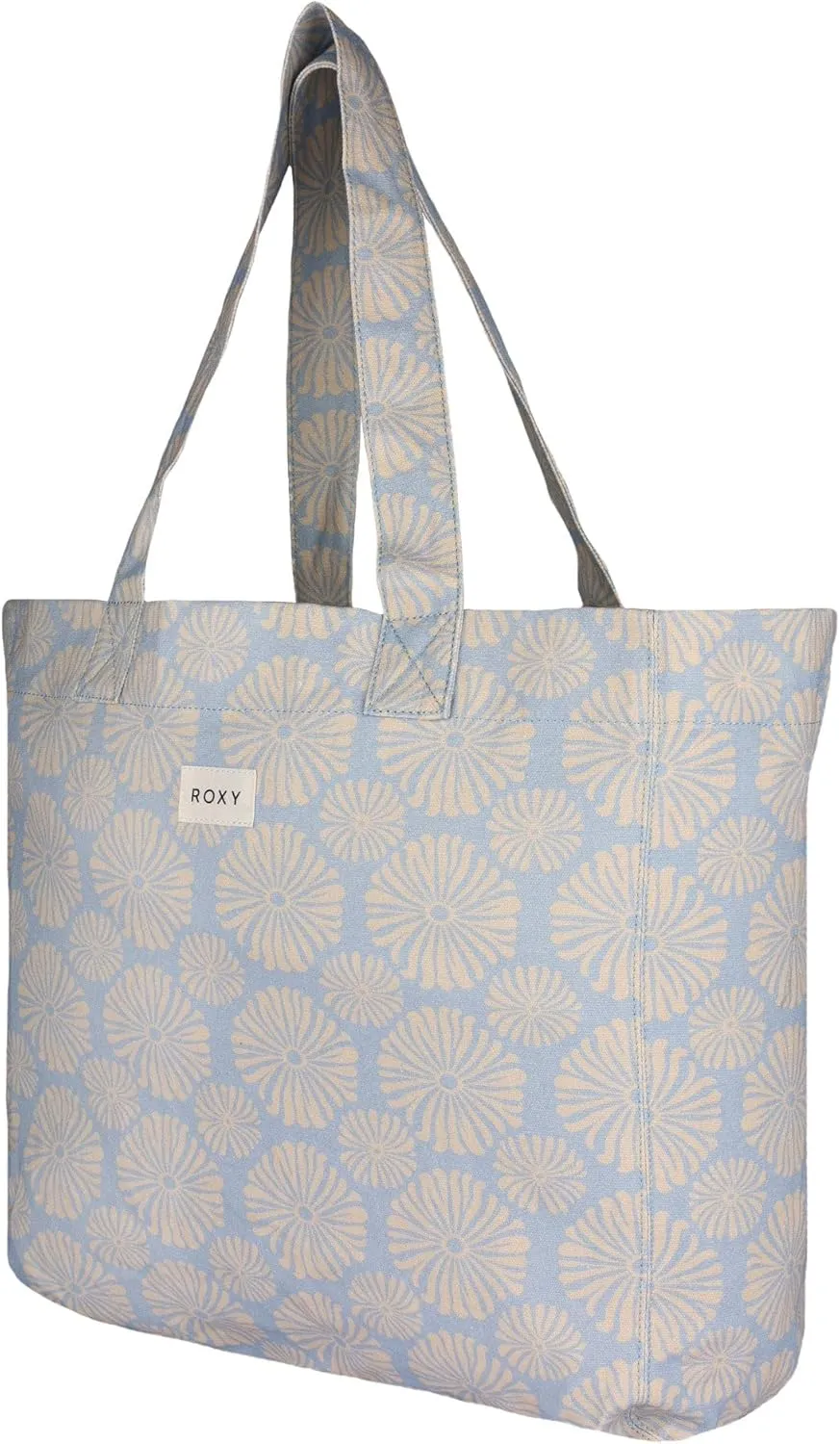 Roxy Women's Cotton Tote Bag | Everyday Carry | Beach | Travel | Vacation | Reusable | Lightweight