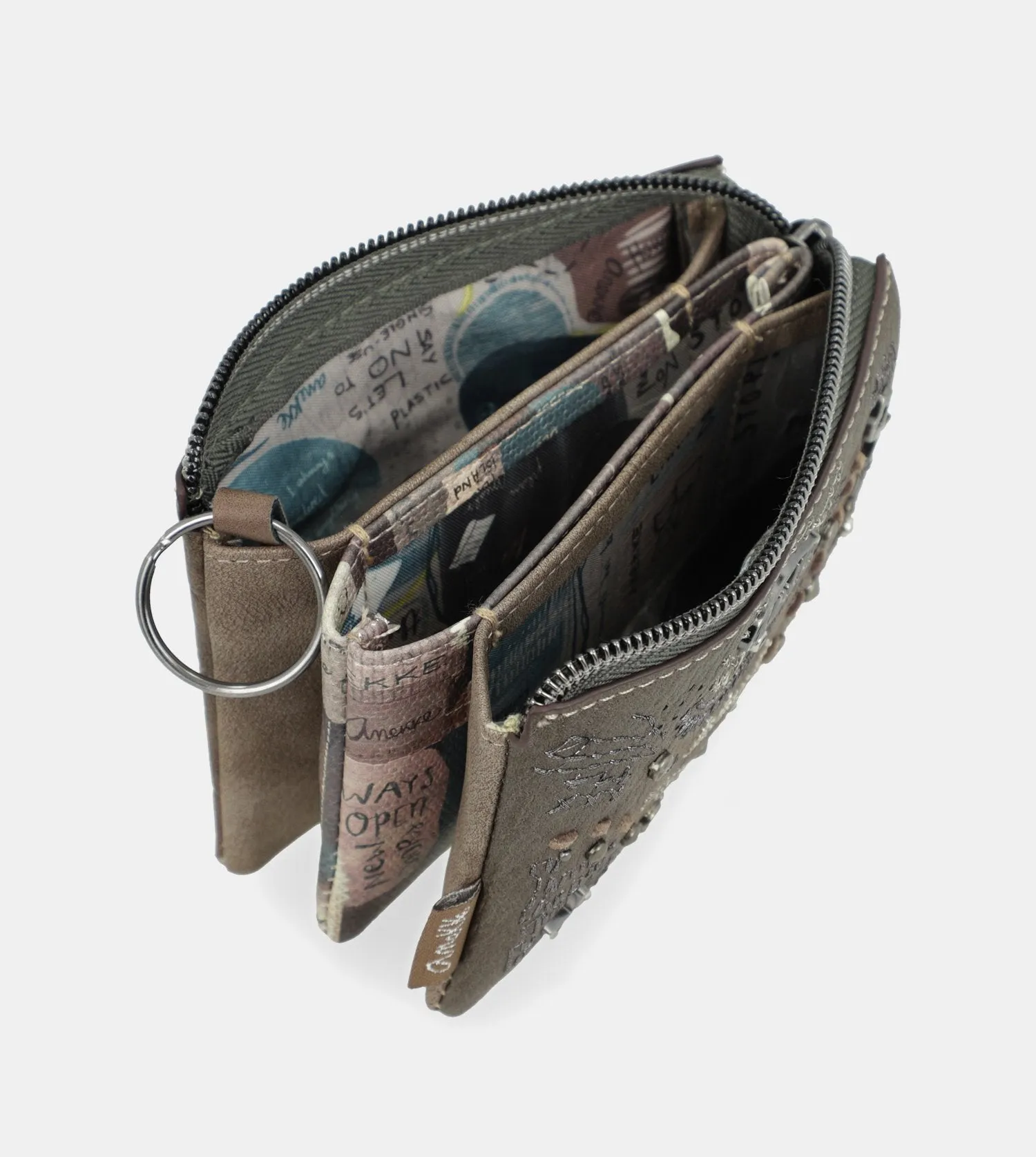 Rune triple purse