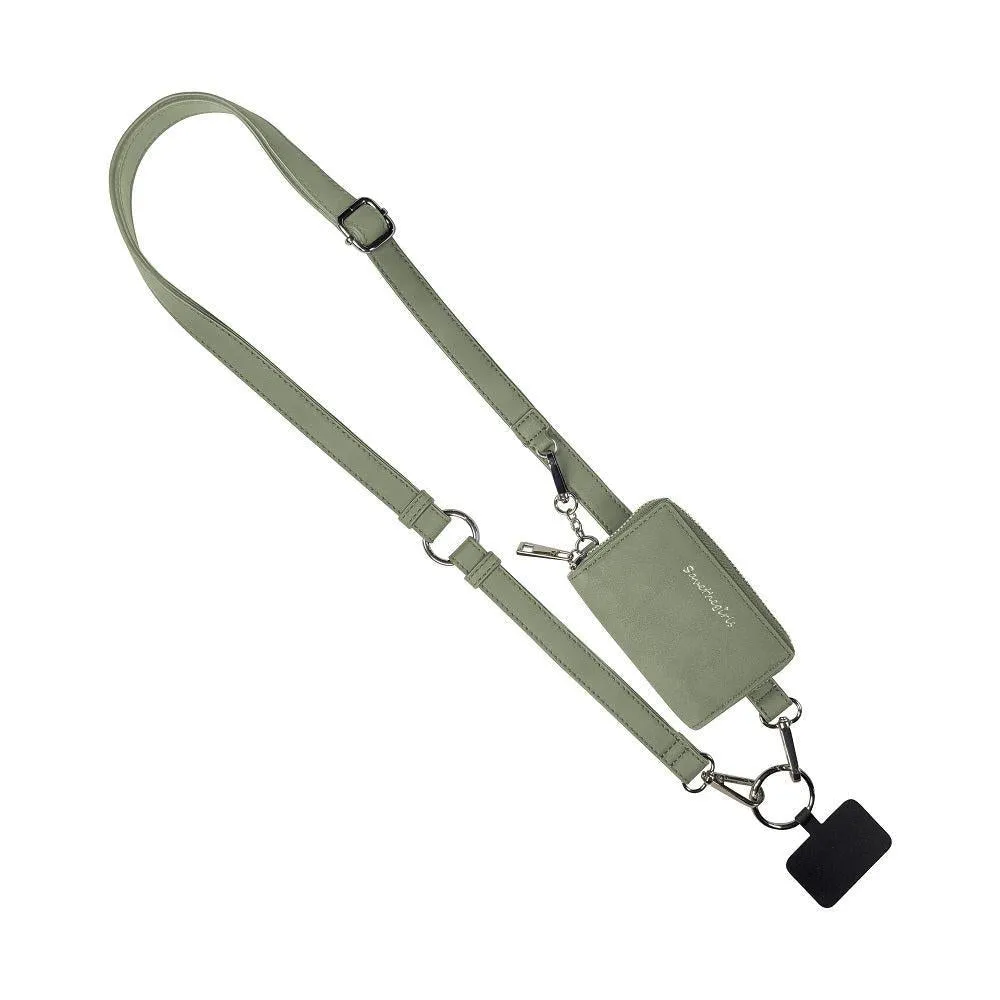 Save The Girls Clip & Go Strap W/Pouch Brushed Vegan Leather