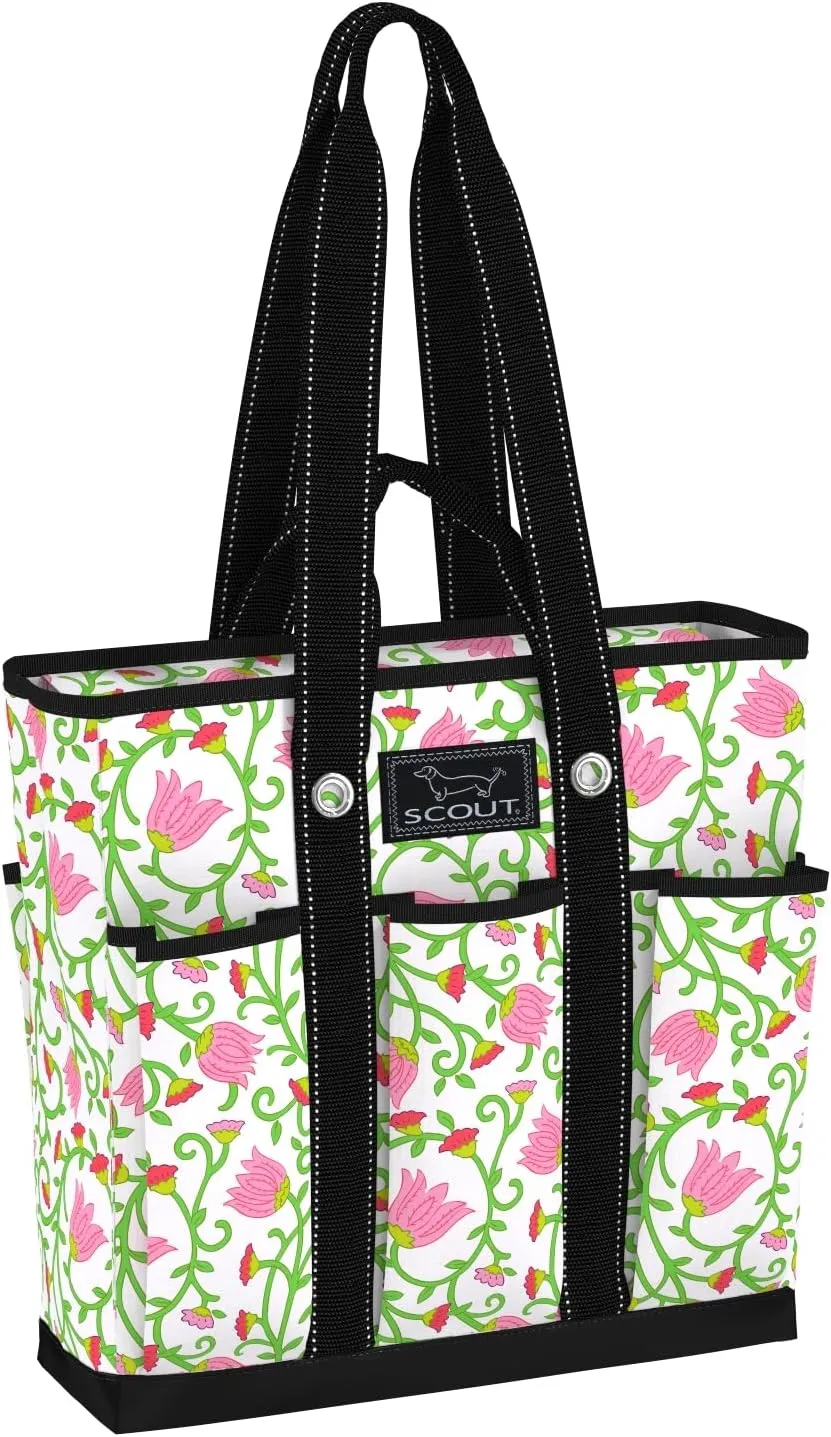 SCOUT Pocket Rocket - Work Tote For Women - 6 Exterior Pockets - Large Travel, Nurse, Teacher, Mom Bag
