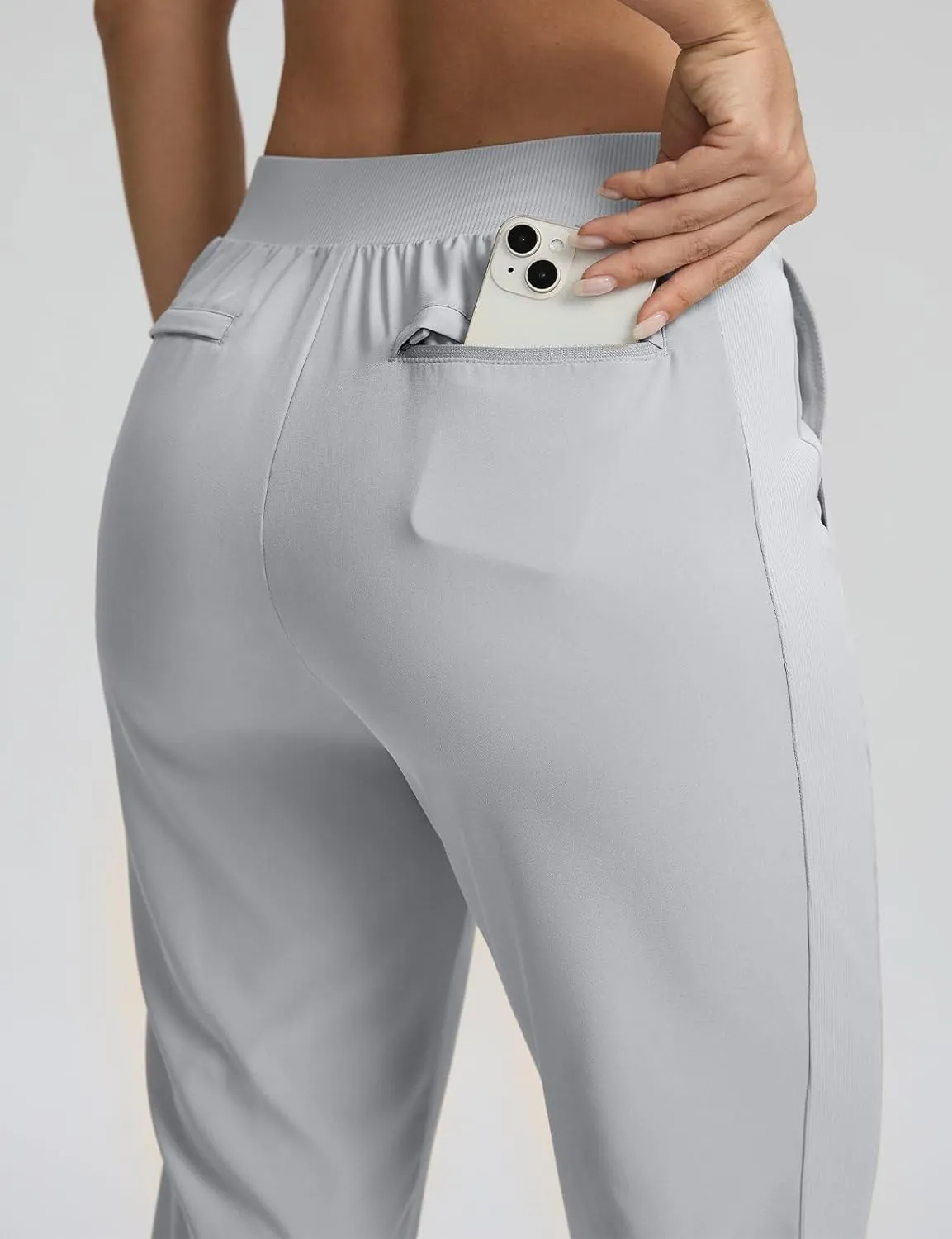 Seamaid Women's Golf Pants with Deep Pockets Travel Pants for Athletic Stretch UPF 50 