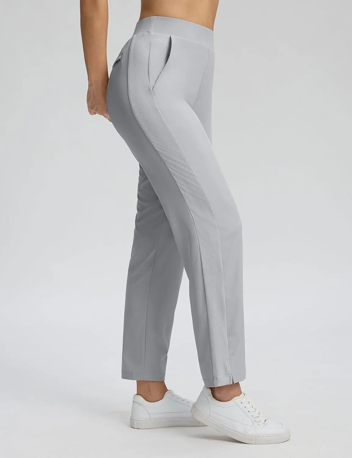 Seamaid Women's Golf Pants with Deep Pockets Travel Pants for Athletic Stretch UPF 50 