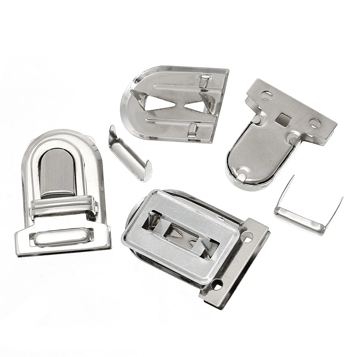 Sexy Sparkles Jewelry Purse Handbag Lock Silver Tone 33mm X 25mm [Kitchen]