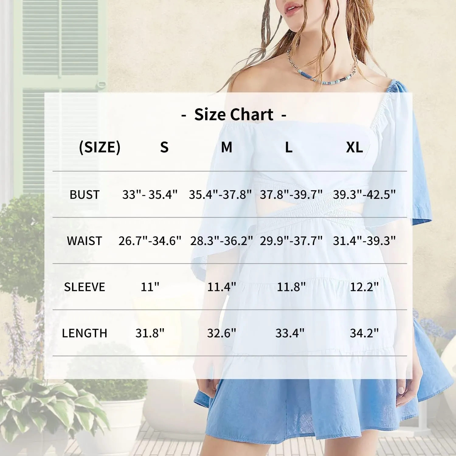 Shy Velvet Women's Summer Dress Square Neck Short Sleeves Crossover Waist Casual Party Mini Dress