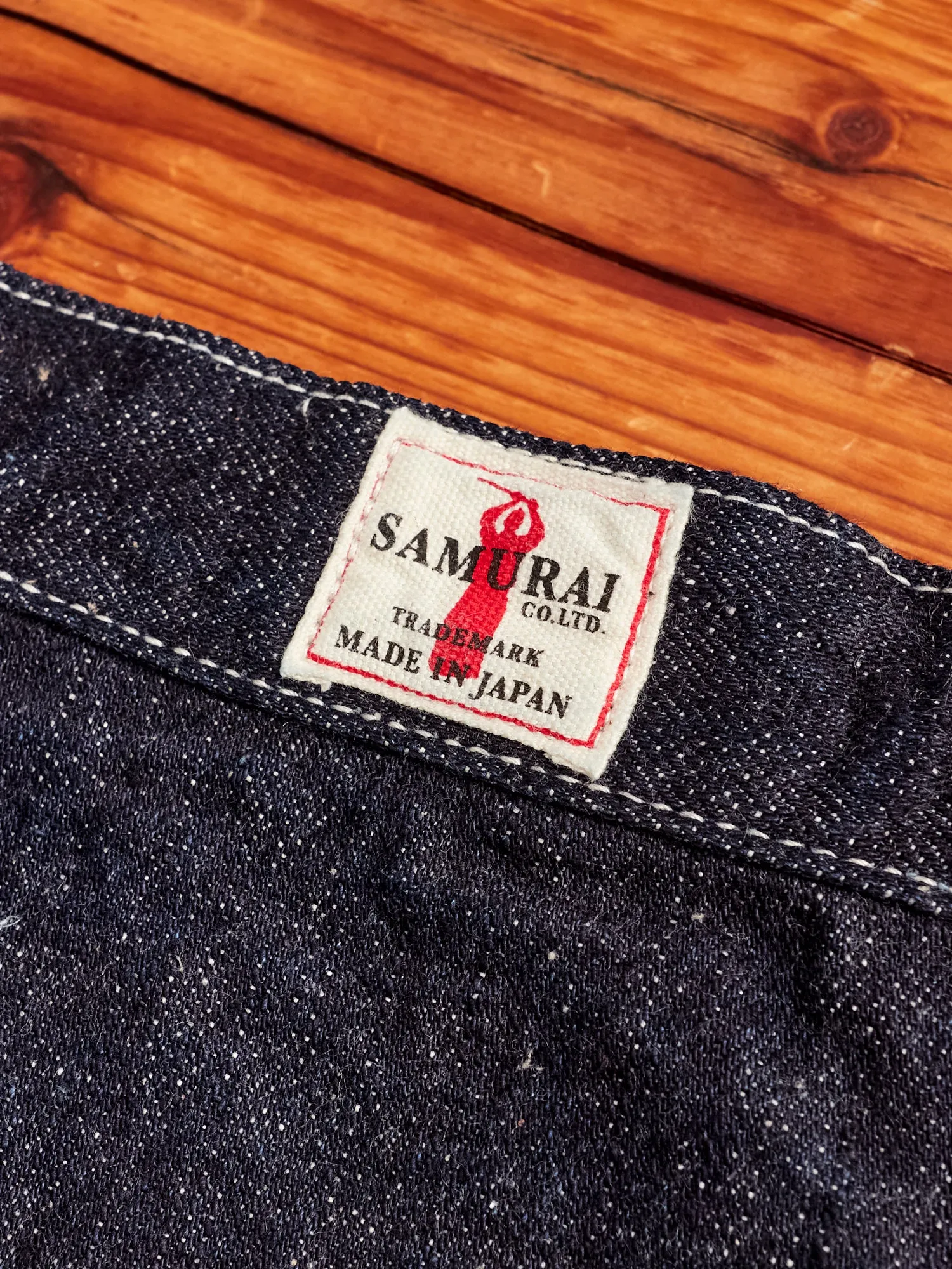 SJ310DX17oz "Zero Bushido" 17oz Selvedge Denim Work Pants - Wide Straight Fit