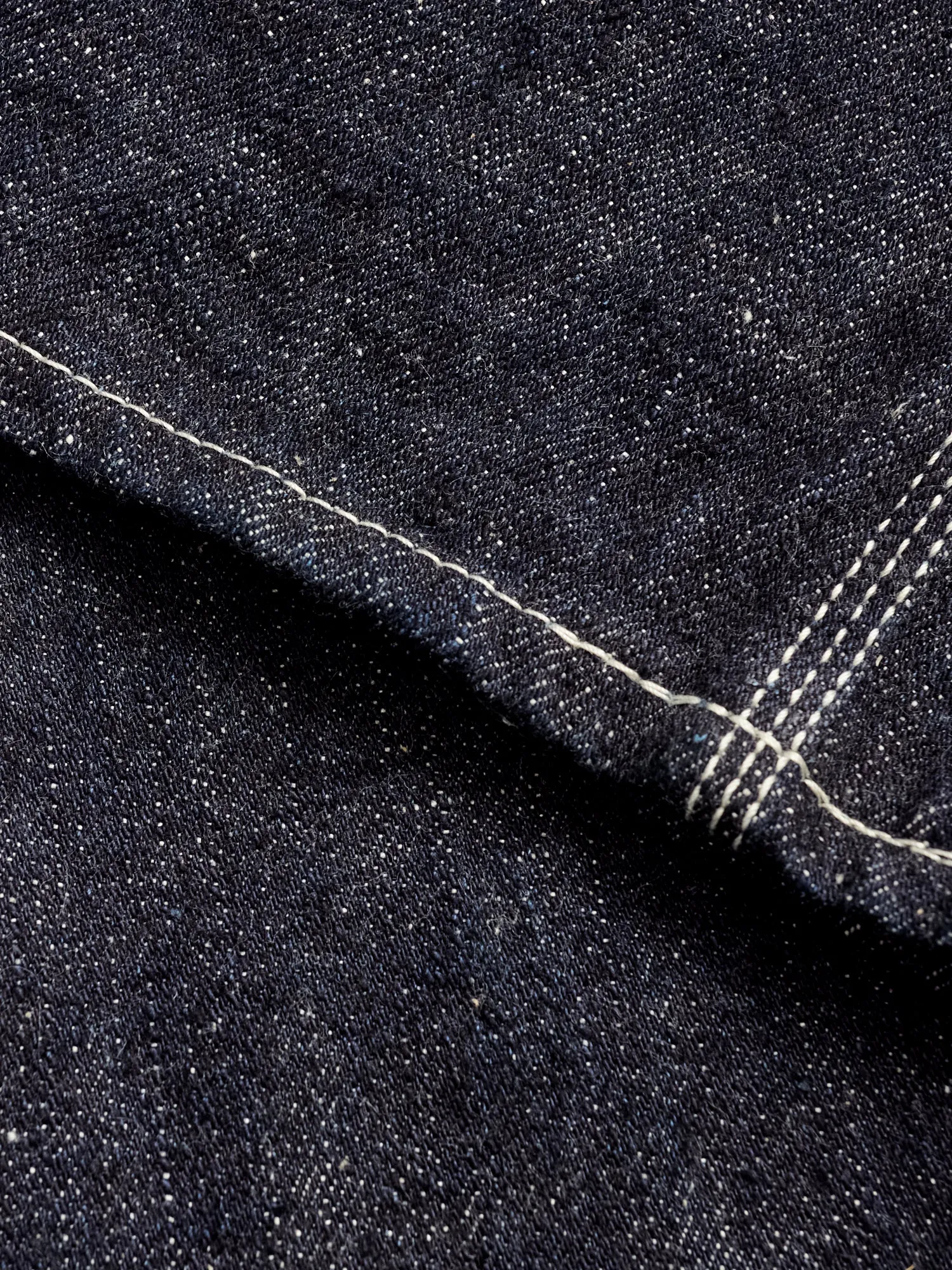 SJ310DX17oz "Zero Bushido" 17oz Selvedge Denim Work Pants - Wide Straight Fit