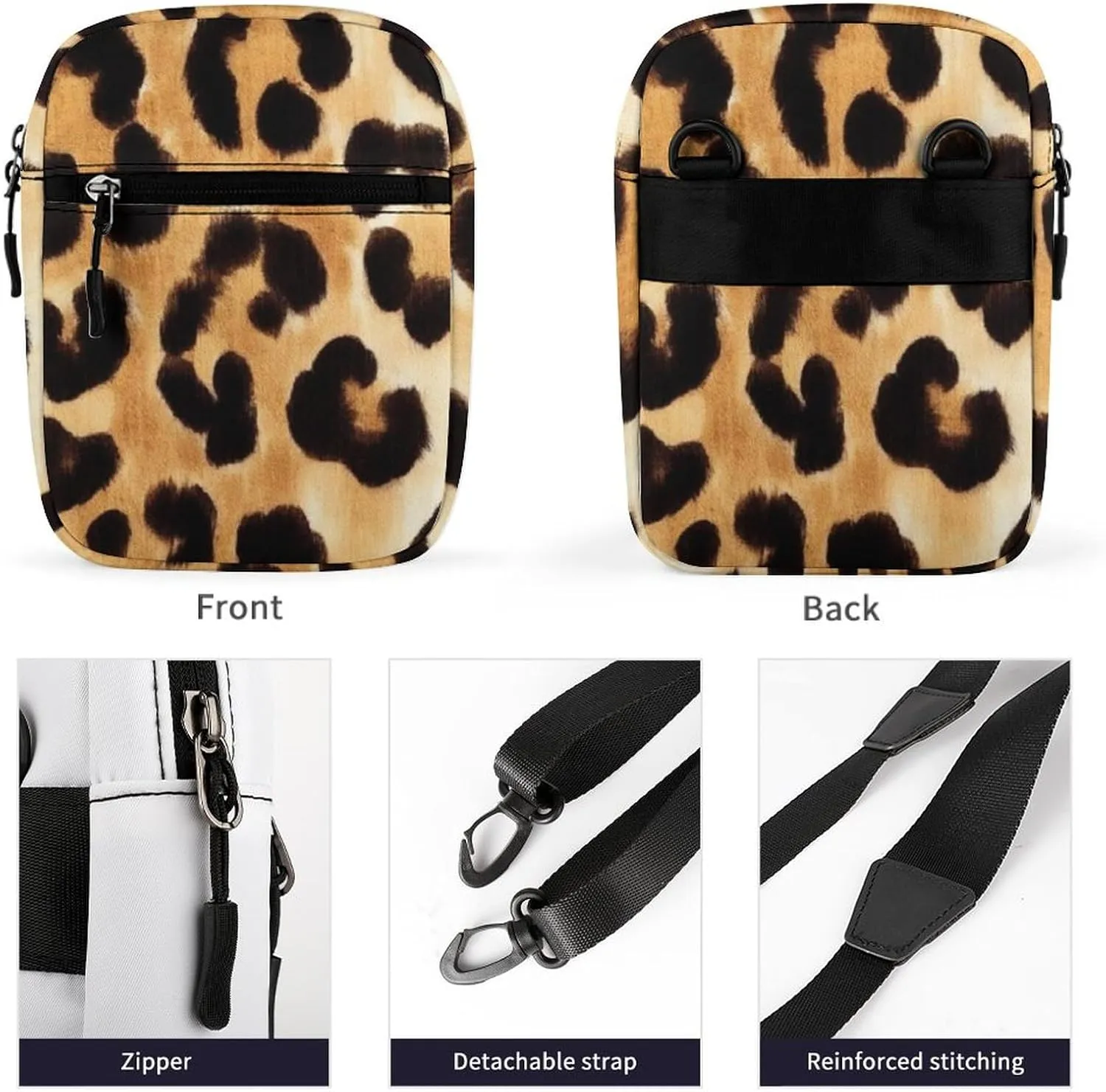 Small Crossbody Bag for Women, Casual Mini Shoulder Pouch Portable Travel Purse Cell Phone Bag