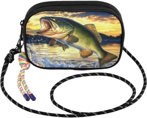 Small Crossbody Bags Trout Water Closeup for Women Cell Phone Purses Women's Shoulder Handbag Wallet Purse