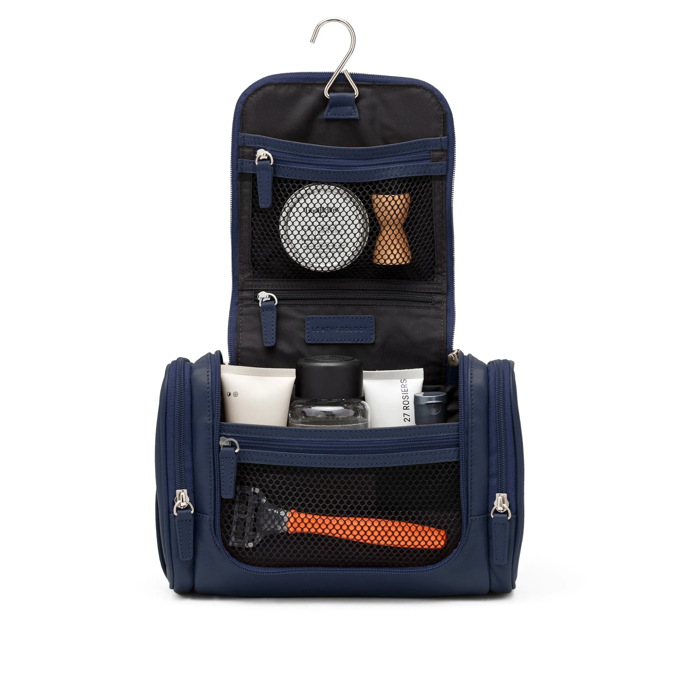 Small Hanging Toiletry Kit Navy Blue
