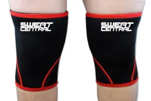 SMALL PAIR KNEE SLEEVES WEIGHTLIFTING POWER LIFTING SUPPORT BRACE POWERLIFTING WEIGHTLIFTING