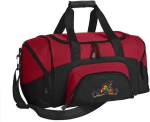 SMALL Peace Frog Travel Bag Peace Frogs Gym Bag