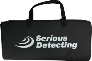 Small Universal Padded Metal Detector Bag – Travel Bag with Shoulder Strap & Accessory Storage