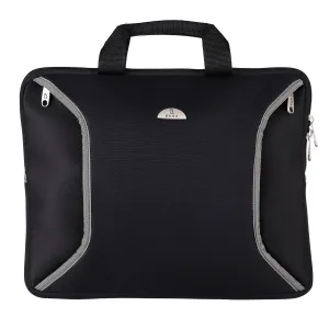 Smart Black Unisex Nylon Laptop Sleeve