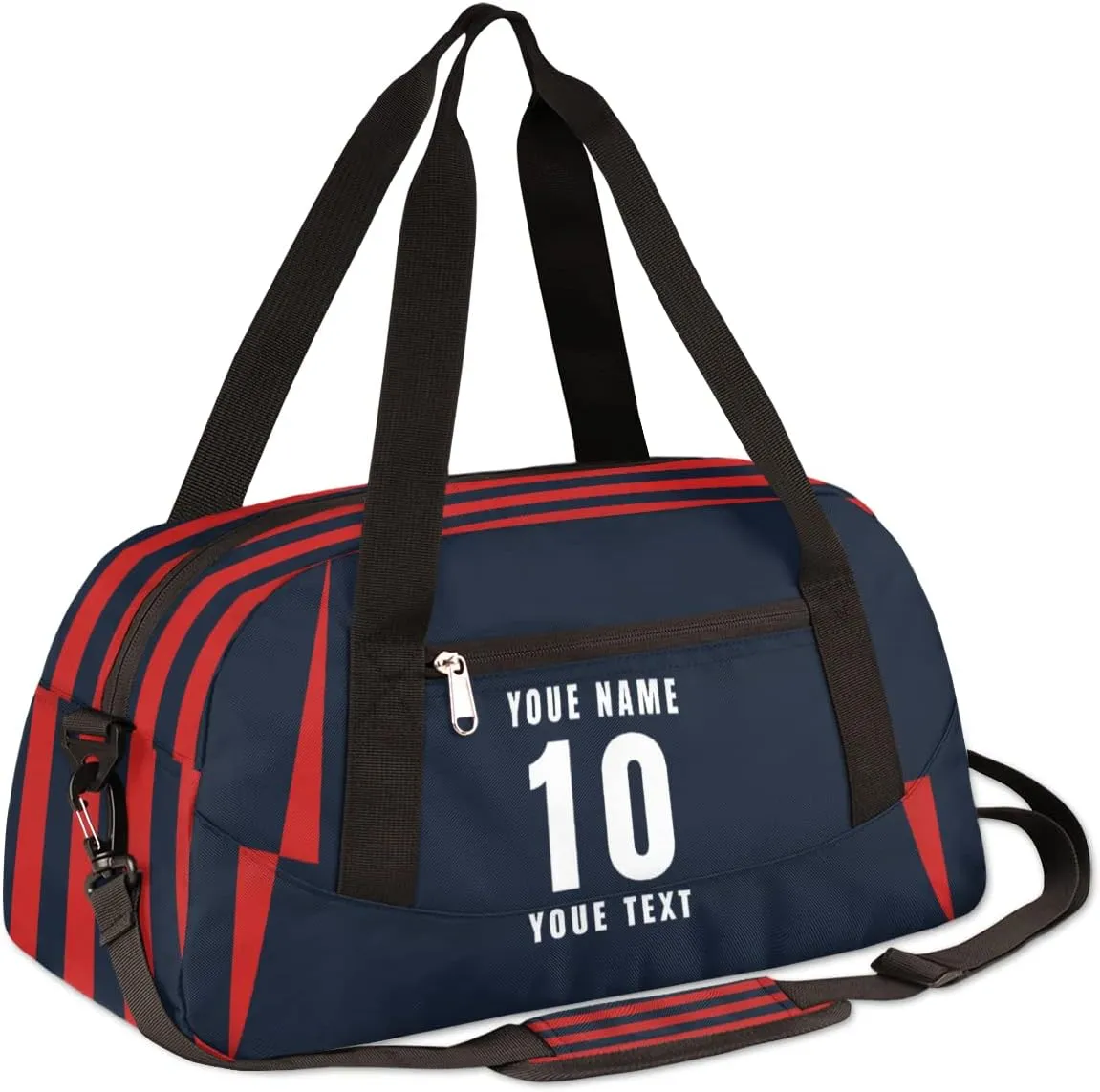 Soccer Kids Duffel Bag for Girls Boys Teens, World Cup Soccer Overnight Small Duffel Bag Carry On Weekend Sports Gym Travel Bag for Campus Activities