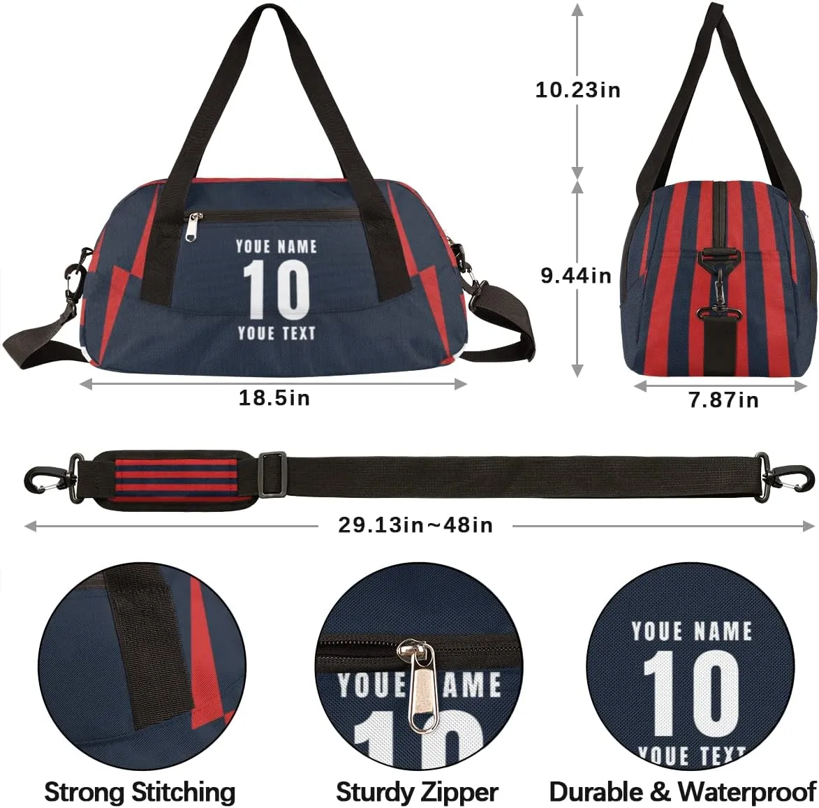 Soccer Kids Duffel Bag for Girls Boys Teens, World Cup Soccer Overnight Small Duffel Bag Carry On Weekend Sports Gym Travel Bag for Campus Activities