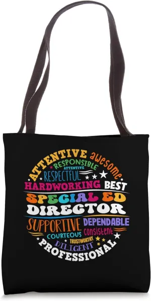 Special Education Teacher Special ED Director Squad SPED Tote Bag