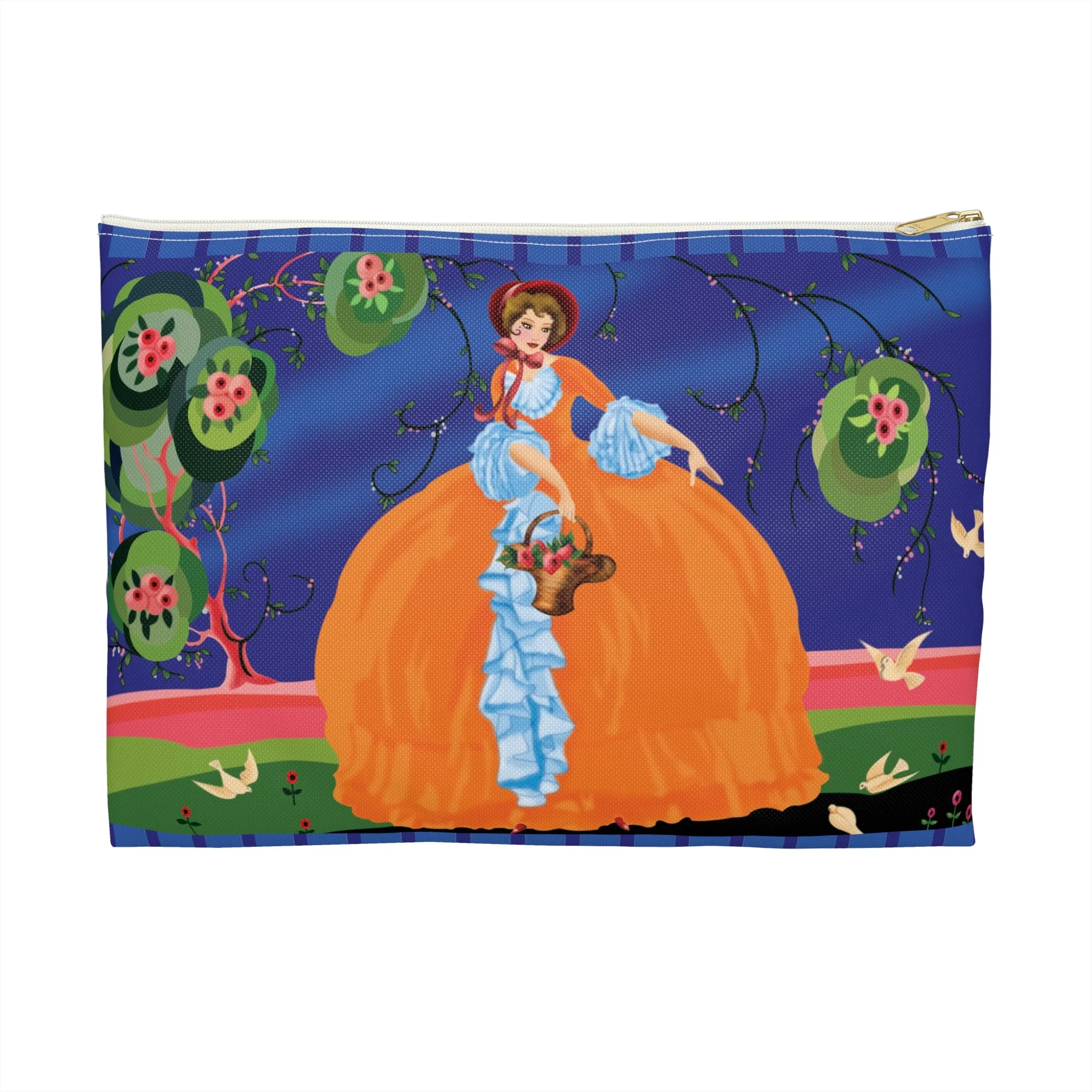 Spring Whispers Accessory Pouch