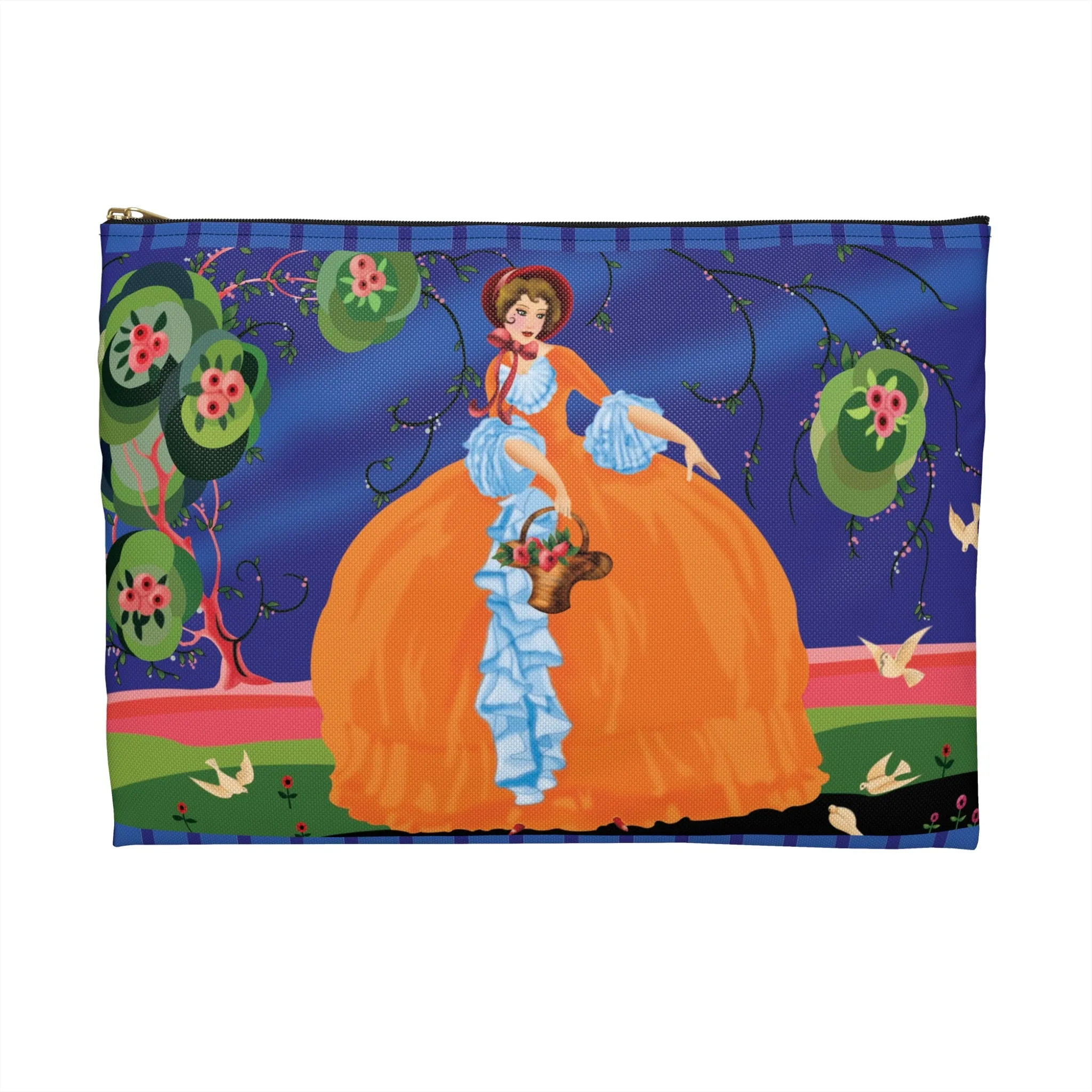 Spring Whispers Accessory Pouch