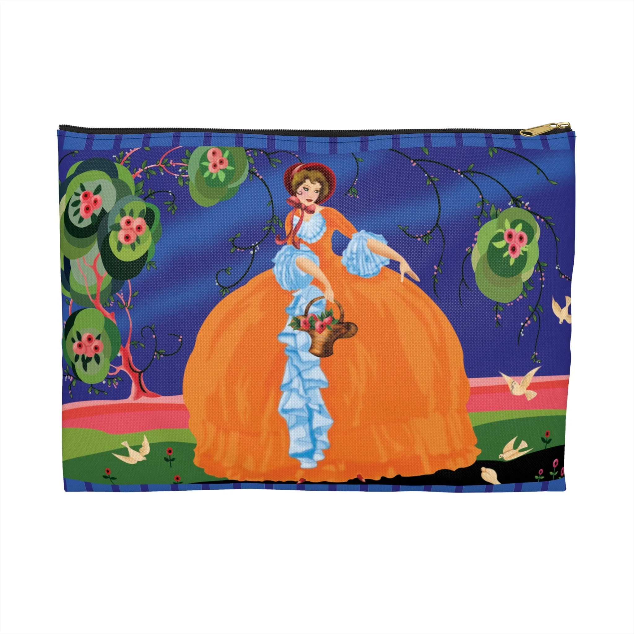 Spring Whispers Accessory Pouch